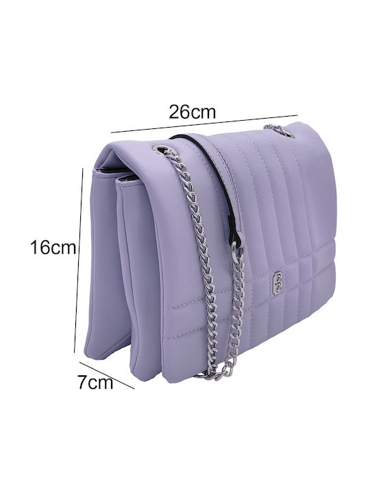 Gift-Me Leather Women's Bag Shoulder Purple