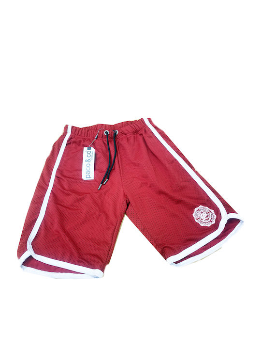 Sportliche Herrenshorts Rot