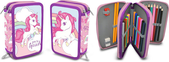 Kids Licensing You re Special Pencil Case with 3 Compartments Pink