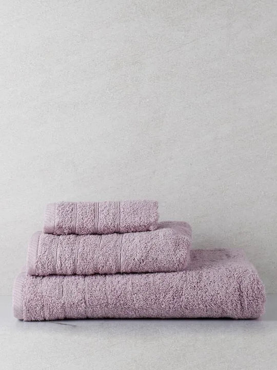 Anesis Pennie Face Towel 50x100cm Dusty Lilac Weight 600gsm