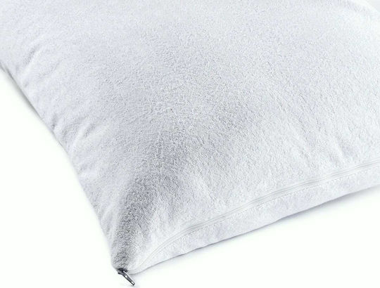 Cotton Linen Σετ Αδιάβροχες με Φάσα Λευκό 50x70cm Cotton Linen Σετ Αδιάβροχες με Φάσα Λευκό 50x70cm