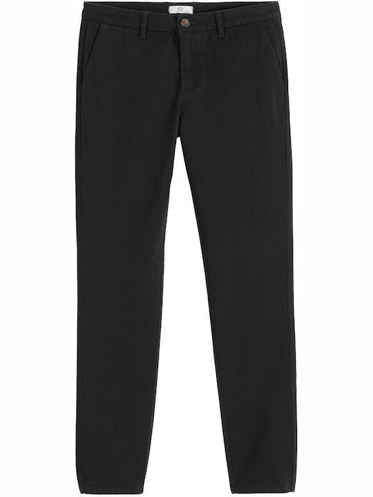 Παντελόνι Chino σε Slim Εφαρμογή Μαύρο