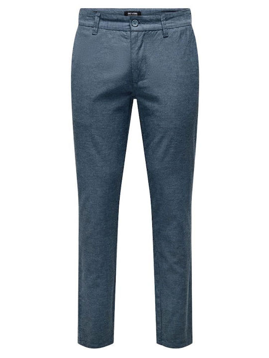 Παντελόνι Chino Navy Μπλε