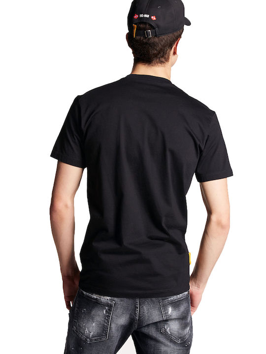 Dsquared2 Men's Short Sleeve T-shirt Black