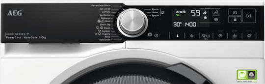 AEG Πλυντήριο Ρούχων 10kg 1400 Στροφών LFR85146QE