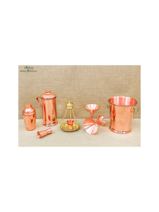 2 Glas Wasser aus Kupfer in Rose Gold Farbe 170ml