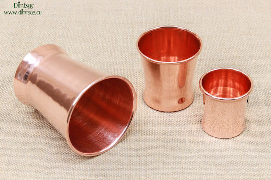 2 Медни Чаши Розово Злато 170ml