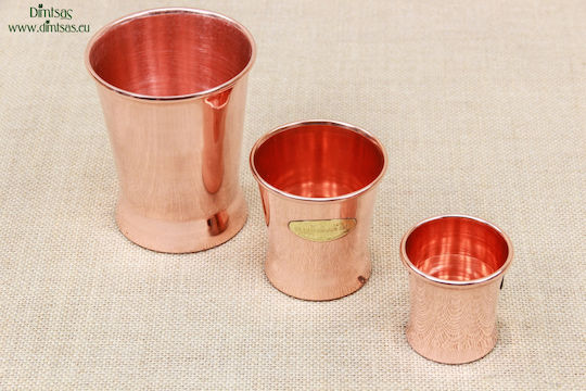 2 Медни Чаши Розово Злато 170ml