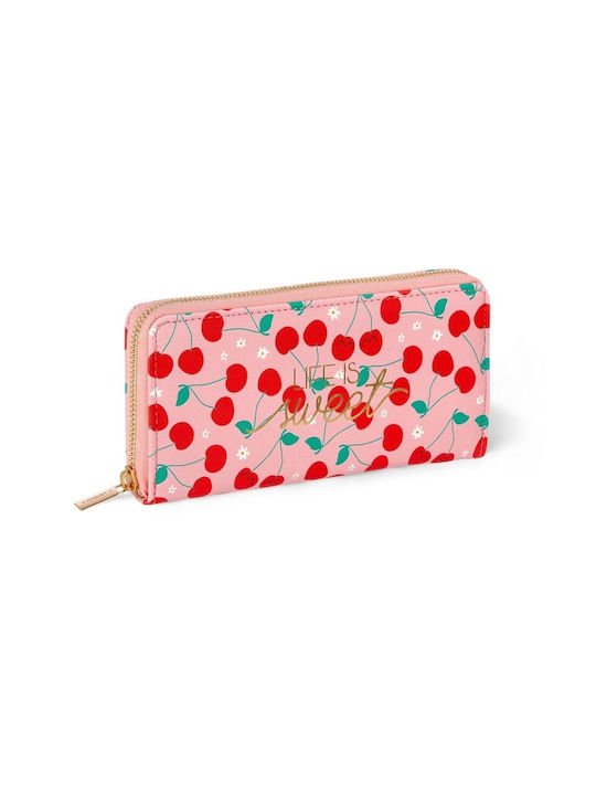 Legami Milano Large Women's Wallet Pink