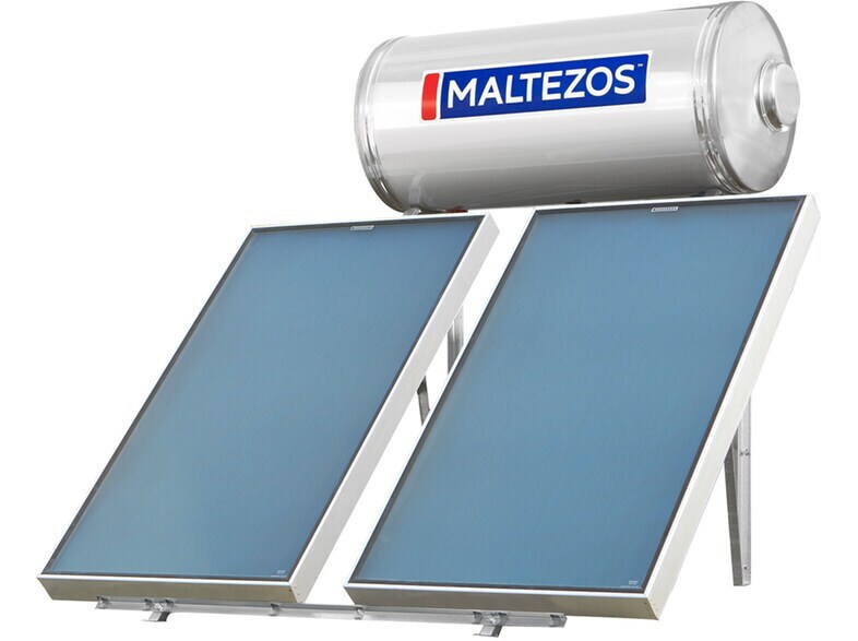 Maltezos MALT SAC Ηλιακός Θερμοσίφωνας 300 λίτρων Inox Διπλής