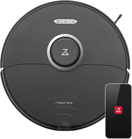 Roborock S8 Σκούπα Ρομπότ με Αυτονομία έως 180min και Κάλυψη Χώρου έως 300τ.μ. Μαύρη