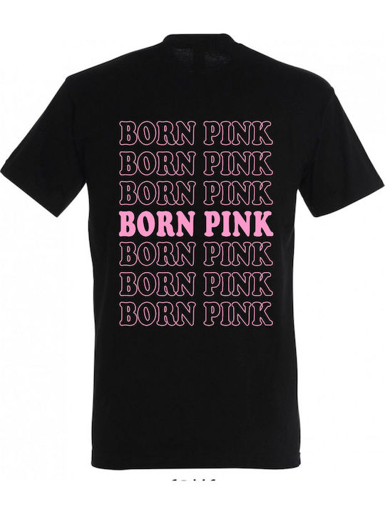 BlackPink Born Pink T-shirt Ροζ Βαμβακερό