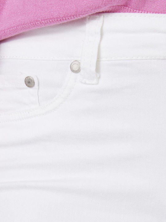Women's Fabric Trousers White
