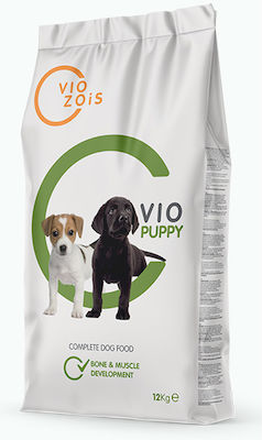 Viozois Vio Puppy 12kg Ξηρά Τροφή για Κουτάβια με Κοτόπουλο