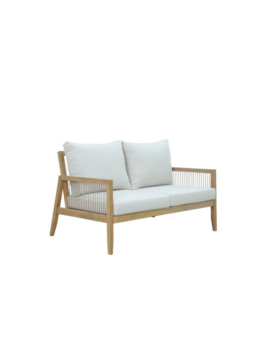 Set Cameră De Zi Pentru Exterior Japonism 4 Piese Natural Cu Perne