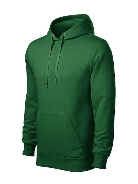 Malfini Werbe-Hoodie in Grün Farbe