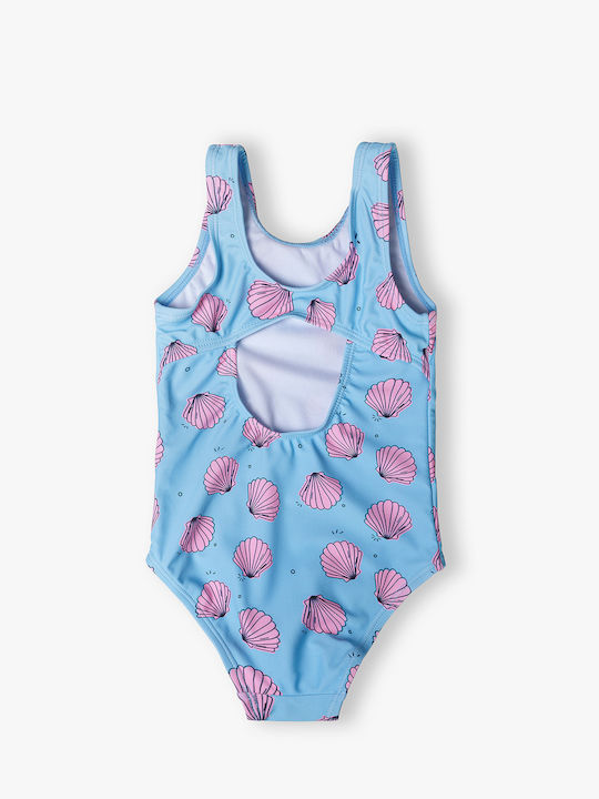 Minoti Kids Swimwear One-Piece Light Blue