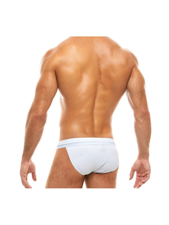 02916 Men's Slip White