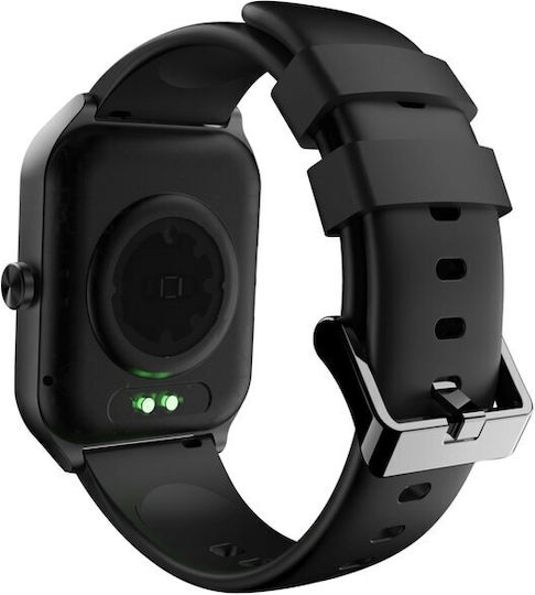 HiFuture Ultra2 Pro 45mm Smartwatch with Heart Rate Monitor (Black)