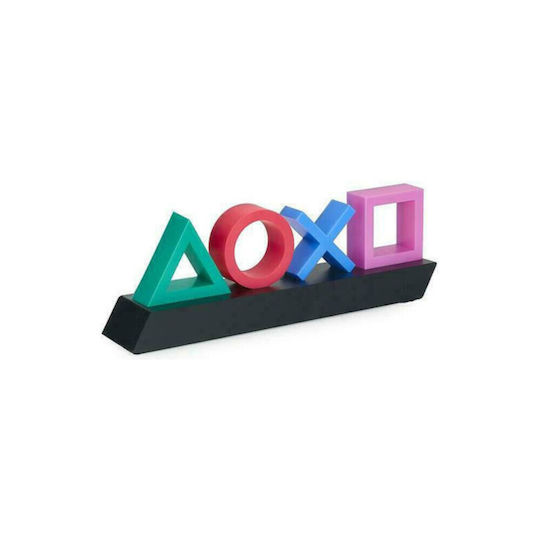 Paladone Παιδικό Διακοσμητικό Φωτιστικό PlayStation PP4140PS με Εναλλαγές Χρωματισμών Πολύχρωμο