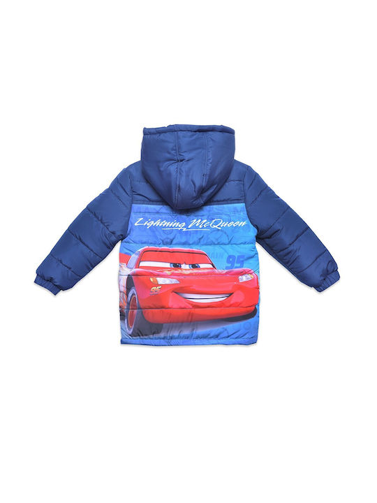 Disney Boys Casual Jacket Blue with Lining & Ηood