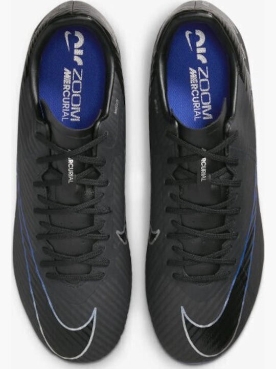 Nike Mercurial Vapor 15 Academy Football Shoes with Cleats Black