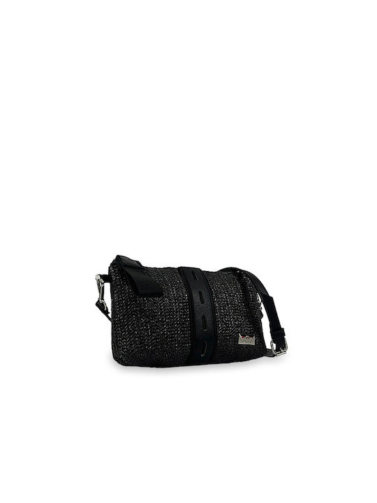 Hunter Damen Tasche Crossbody Schwarz