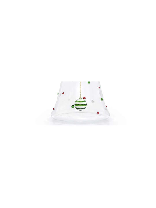 HOLIDAY CHEERS Hanging Bell Crystal Multicolour 5.6x6.8cm