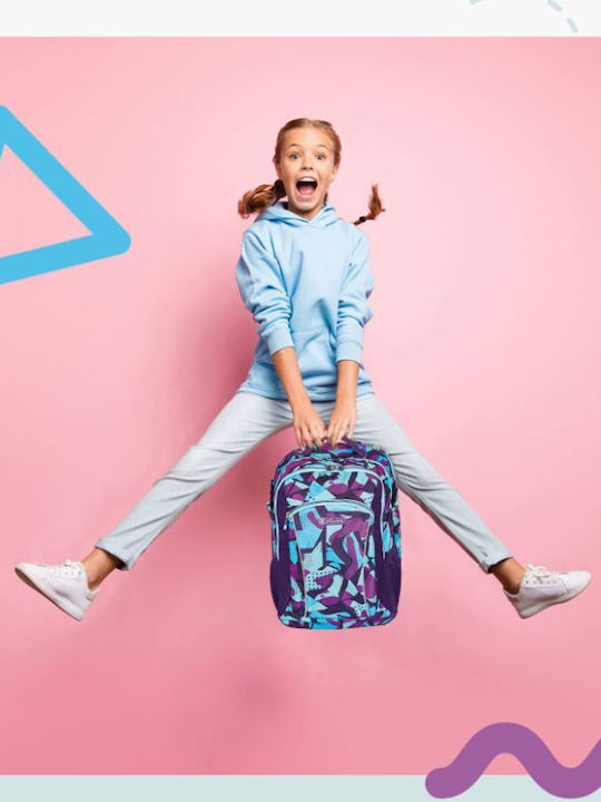 Herlitz Schulranzen Rucksack Grundschule, Grundschule in Lila Farbe 28Es