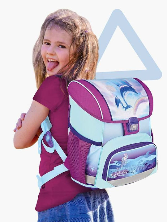 Herlitz School Bag Backpack Elementary, Elementary Multicolored 17lt