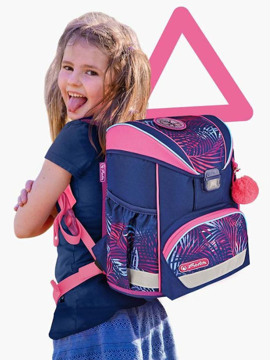 Herlitz Ghiozdan De Spate Scoala Primara Cu Husă Pentru Sticlă De Apă Multicolor 16 Litri 28 X 21 X 36 Cm