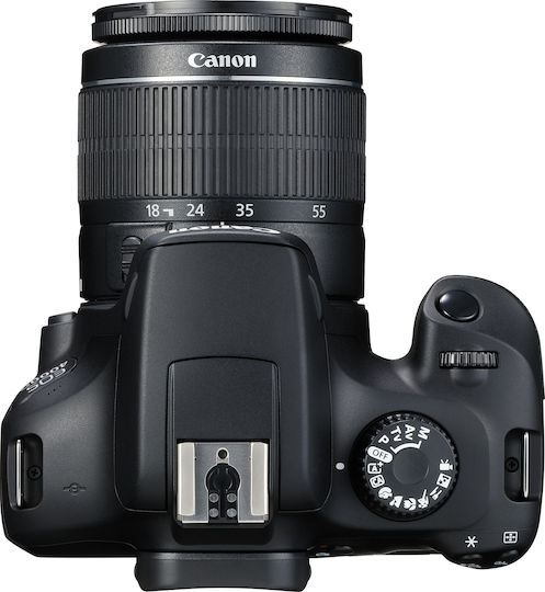 Canon DSLR Camera EOS 4000D Crop Frame Black