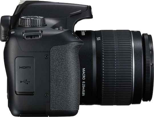 Canon DSLR Camera EOS 4000D Crop Frame Black