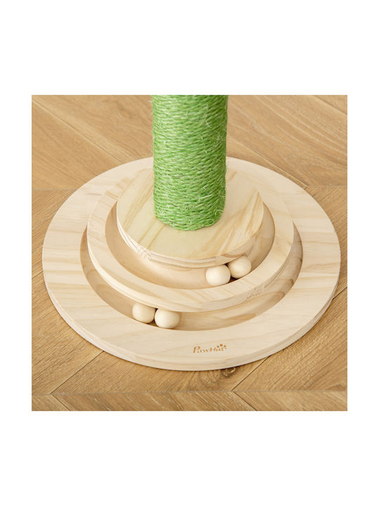 Pawhut Cactus Scratching Post Πράσινο 32x32x60εκ. Pawhut Cactus Scratching Post Πράσινο 32x32x60εκ.