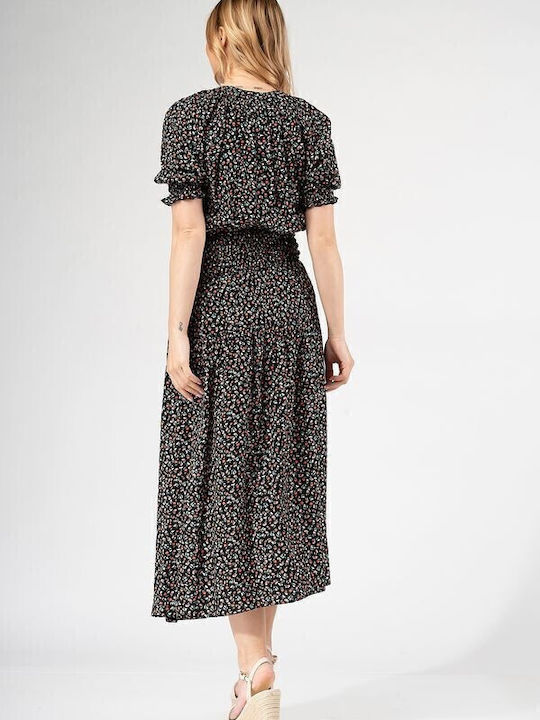 Summer Midi Dress Black