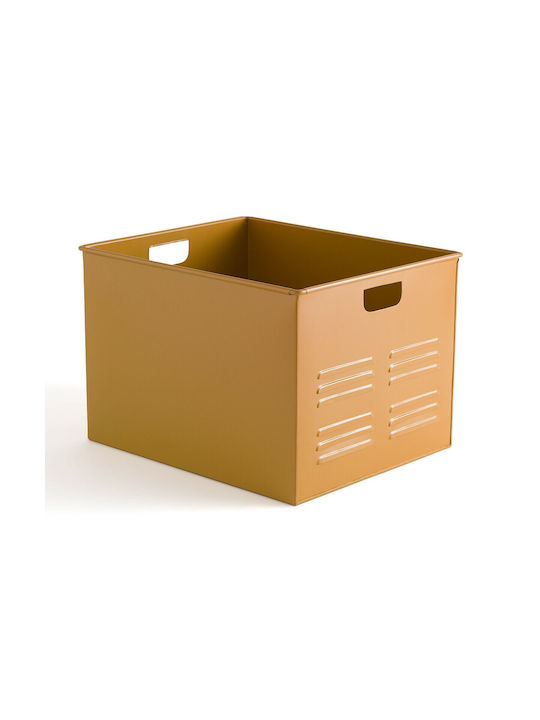 La Redoute Interieurs Metalic Cutie de Depozitare Gri 45x37x30cm 1buc