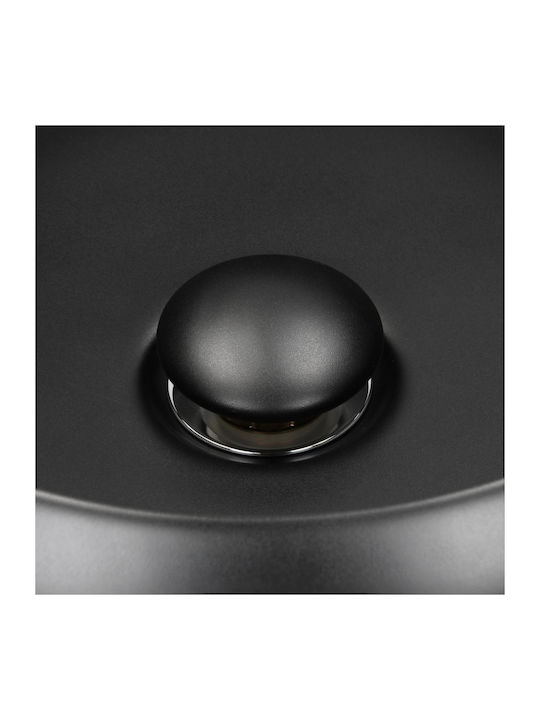 ML-Design Inset / Countertop Sink Ceramic 57x48.5x19.5cm Black