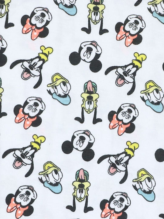 Disney Kids' Nightgown Summer White Minnie Mouse