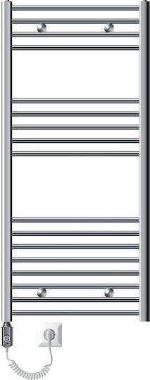 ECD Germany Sahara Electric Towel Rail 1200W 120x60cm Silver