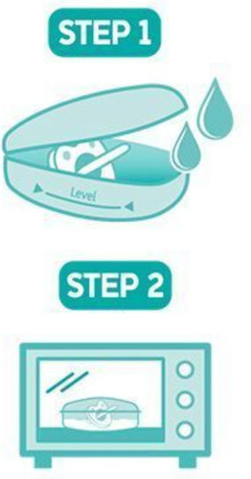 Chicco Forma Mini Soft Pacifiers Silicone Light Blue / White for 2-6 months 2pcs