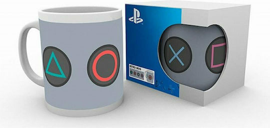 GB eye PlayStation – Buttons Tasse Keramik Mehrfarbig 320ml GB eye PlayStation – Buttons Tasse Keramik Mehrfarbig 320ml