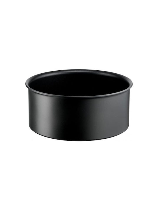Tefal Ingenio Ultimate Σετ Κατσαρόλες από Αλουμίνιο Μαύρα με Επίστρωση από Πέτρα 4τμχ