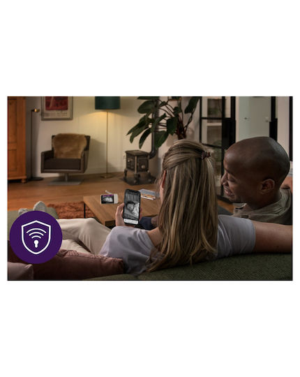 Philips Wireless Baby Monitor with Camera & Screen 4.3" , Two-way Communication & Lullabies