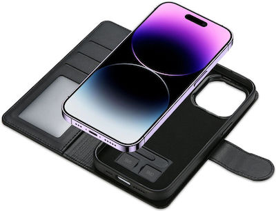 Tech-Protect Wallet Magsafe Leder Schwarz (iPhone 14 Pro)