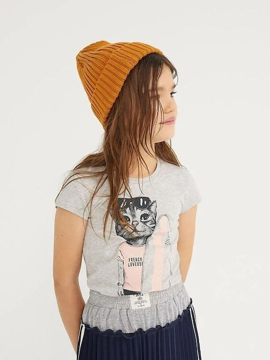 Kinder-T-Shirt Gray