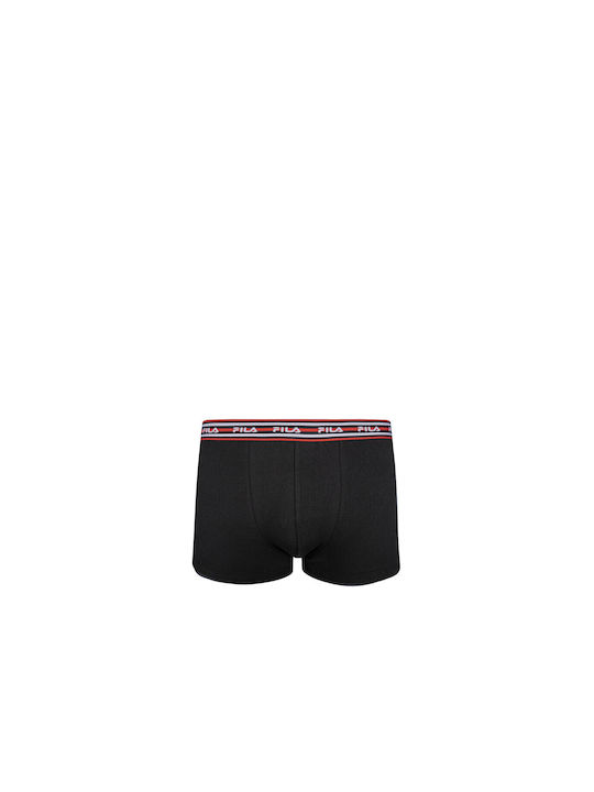 Fila Herren Boxershorts Schwarz 1Packung