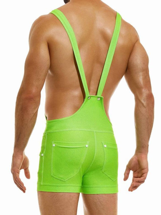 Modus Vivendi Herren Badehose Grün Monochrom