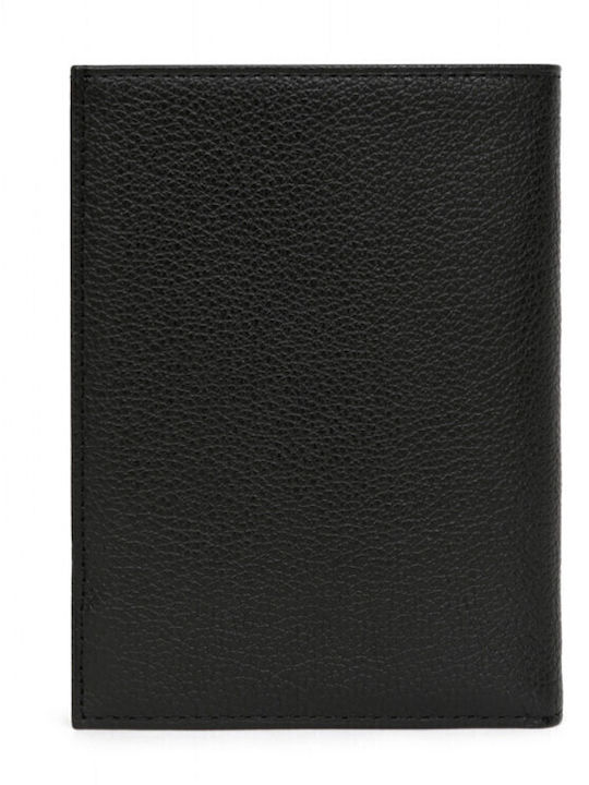 Leather Men's Wallet Cards Black