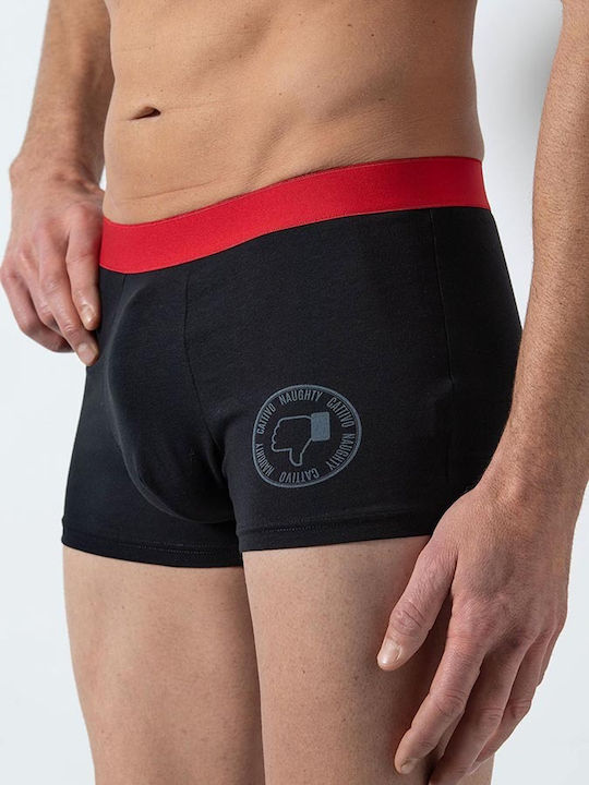 Cotonella Herren Boxershorts Schwarz 1Packung