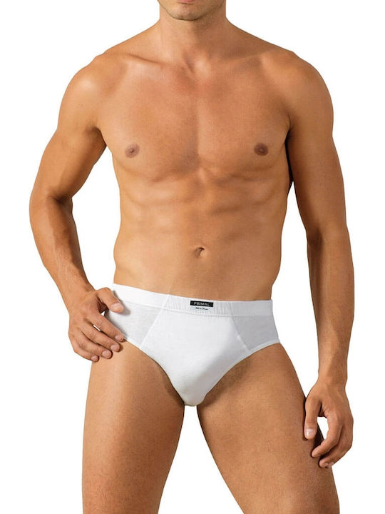 Primal Underwear Men's Slip White